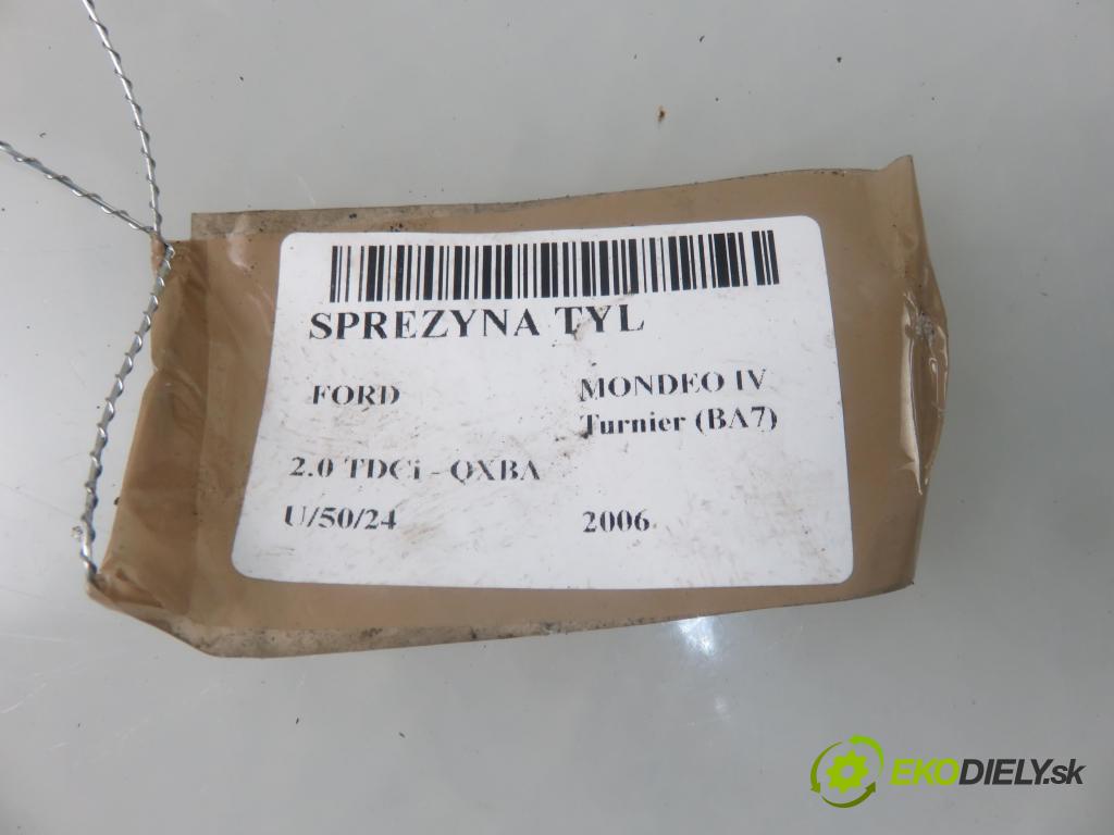 FORD MONDEO IV Turnier (BA7) KOMBI 2006 103,00 2.0 TDCi - QXBA 1997,00 Pružina zadné