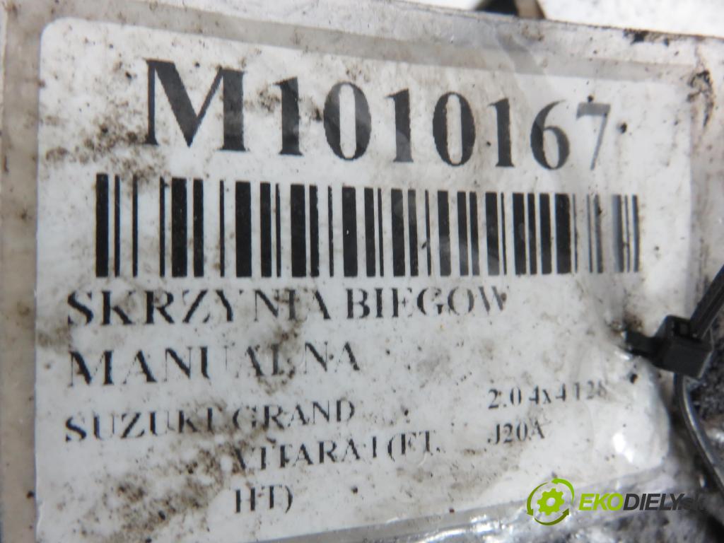 SUZUKI GRAND VITARA I (FT, HT) TERENOWY 2002 94,00 2.0 4x4 128 - J20A 1995,00 Prevodovka MANUALNA