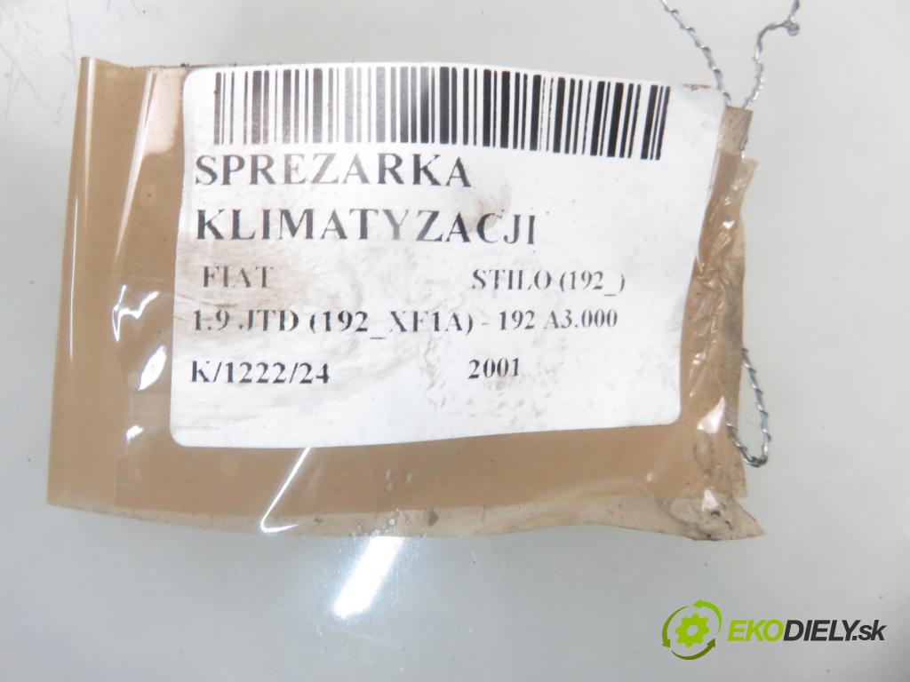 FIAT STILO (192_) HB 2001 59,00 1.9 JTD (192_XF1A) - 192 A3.000 1910,00 KOMPRESOR: klimatizace 4472208643 (Kompresory)
