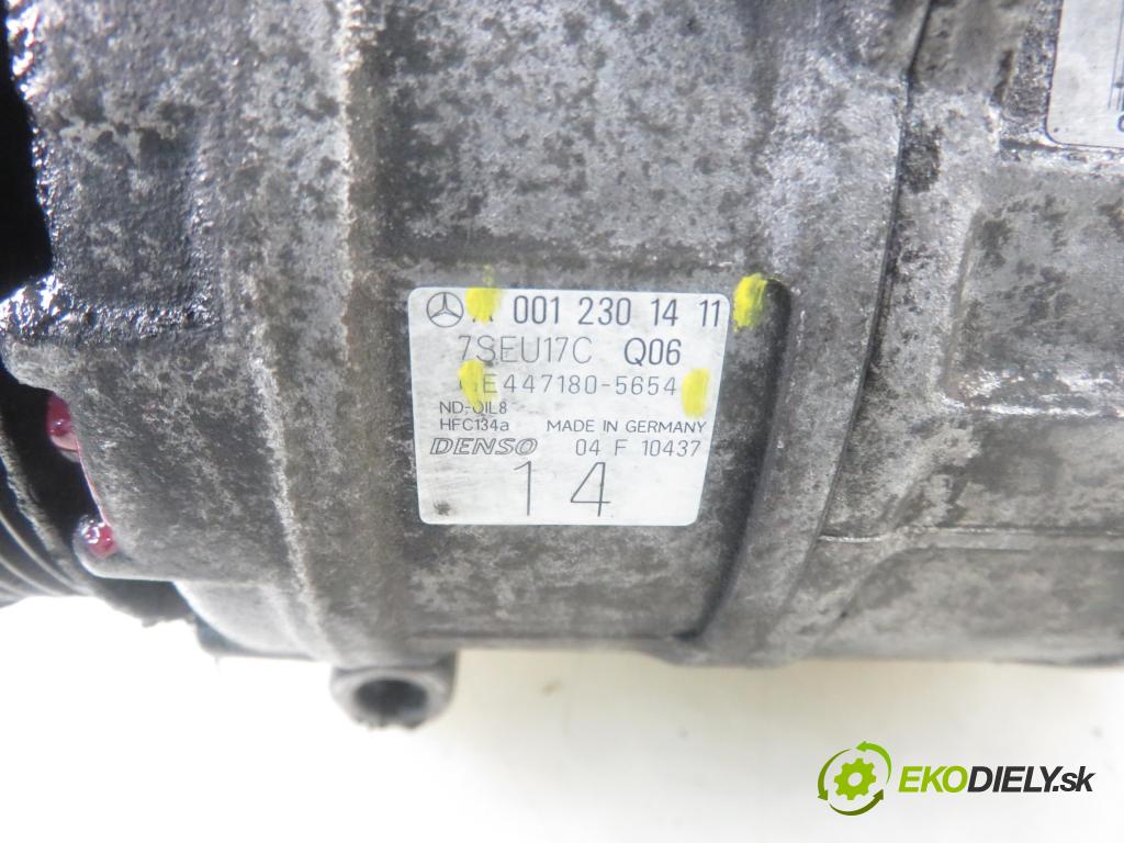 MERCEDES-BENZ KLASA E T-Model (S211) KOMBI 2004 130,00 E 270 T CDI 177 - OM 647.961 2685,00 KOMPRESOR: klimatizace 0012301411 ; 4471805654 (Kompresory)