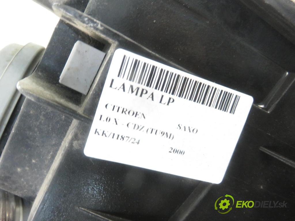 CITROEN SAXO (S0, S1) HB 2000 37,00 1.0 X - CDZ (TU9M) 954,00 Svetlo LP 9636331780