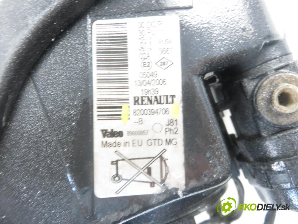 RENAULT ESPACE IV (JK0/1_) MINIVAN 2006 85,00 1.9 dCi 116 - F9Q 820 1870,00 Svetlo LP 8200394706