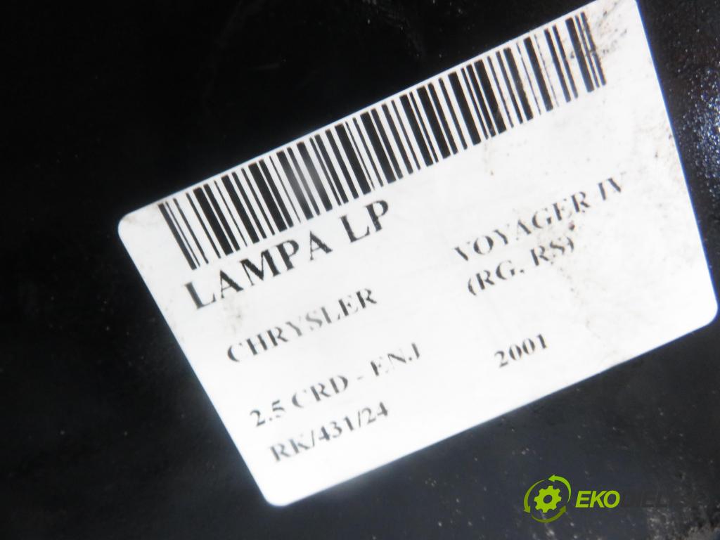 CHRYSLER VOYAGER IV (RG, RS) MINIVAN 2001 105,00 2.5 CRD 143 - ENJ 2499,00 Svetlo LP
