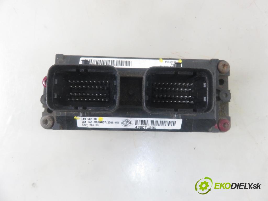 FIAT PANDA (169_) HB 2003 40,00 1.1 54 - 187 A1.000 1108,00 řídící jednotka motora 55192634 ; IAW5AFSM
