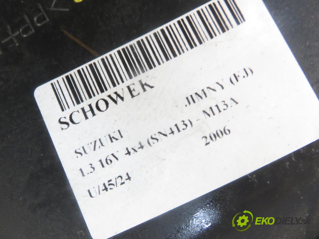 SUZUKI JIMNY (FJ) TERENOWY 2006 63,00 1.3 16V 4x4 (SN413) - 86 M13A 1328,00 Priehradka, kastlík 7341276J0
