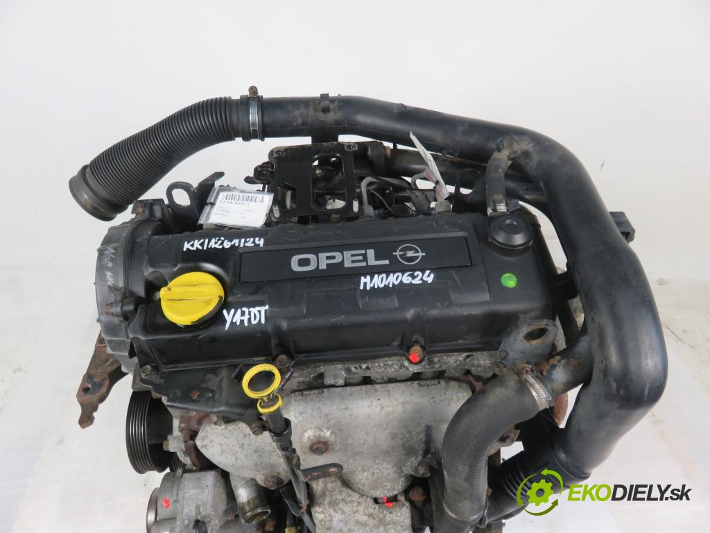 OPEL COMBO C FURGON 2002 55,00 1.7 DTI 16V - Y 17 DT 1686,00 Motor DIESEL Y17DT