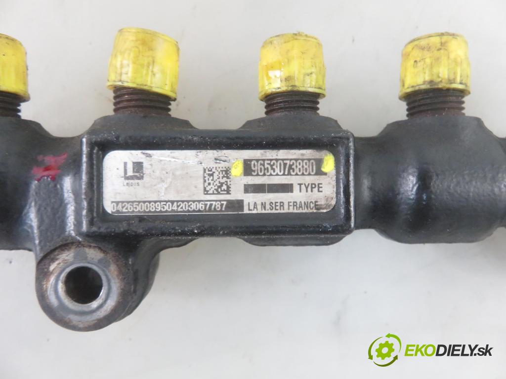 CITROEN C3 I (FC_) HB 2004 66,00 1.4 16V HDi - 8HY (DV4TED4) 1398,00 Lišta vstrekovacia 9653073880 ; 55PP0301 (Vstrekovacie lišty)