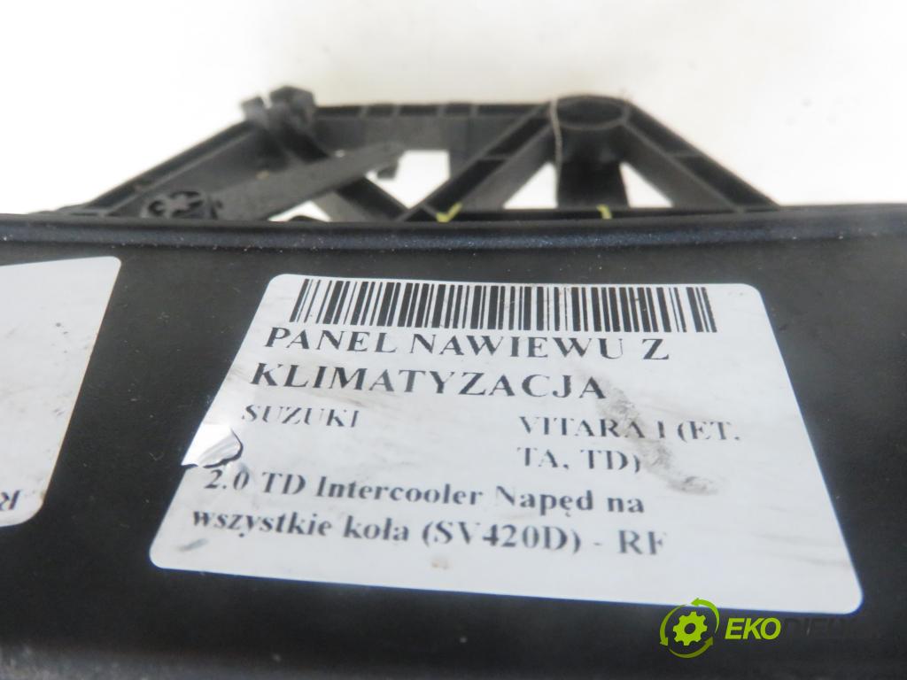 SUZUKI VITARA (ET, TA, TD) TERENOWY 1998 64,00 2.0 TD Intercooler Napęd na wszystkie koła (SV420D 1998,00 Panel kúrenia KLIMATIZACE: 7441163G0 ; 7451063G