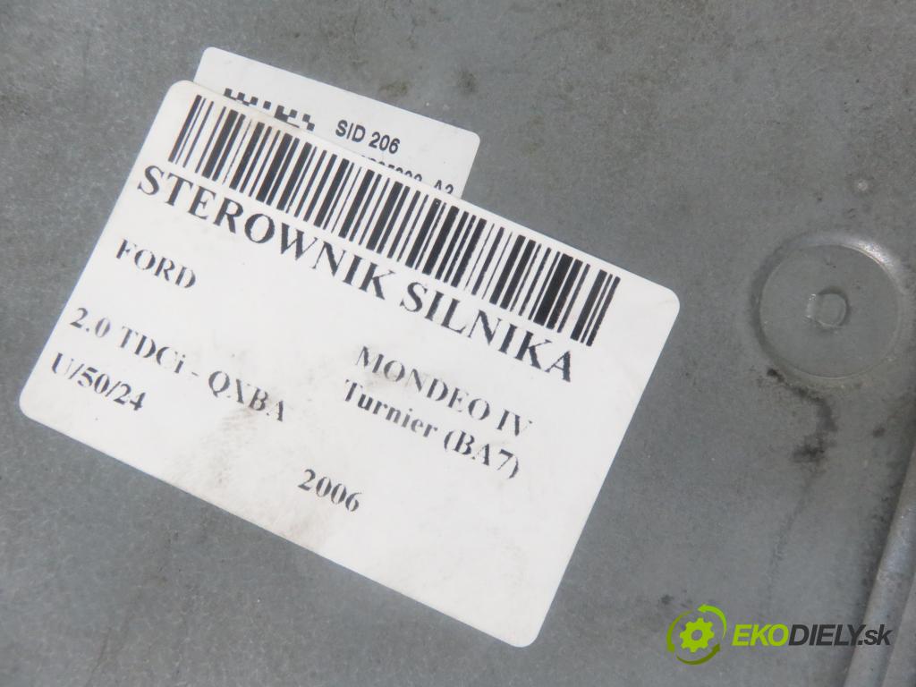 FORD MONDEO IV Turnier (BA7) KOMBI 2006 103,00 2.0 TDCi - QXBA 1997,00 řídící jednotka motora 7G9112A650UF ; 5WS40595FT