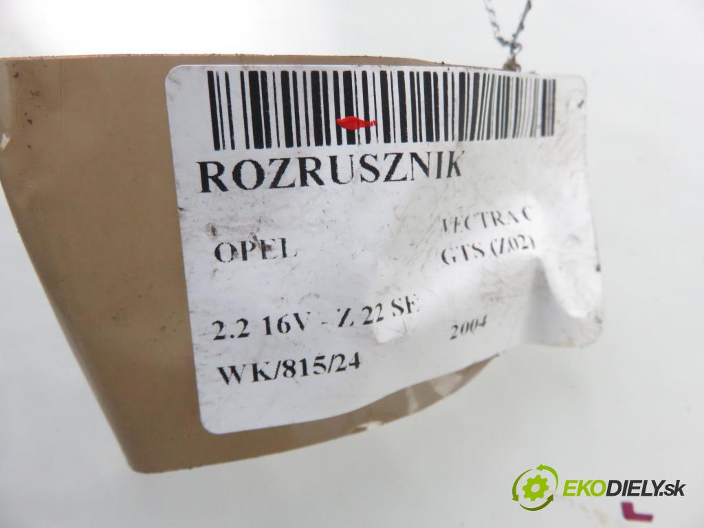 OPEL VECTRA C GTS (Z02) LIFTBACK 2004 108,00 2.2 16V - Z 22 SE 2198,00 Štartér  (Štartéry)
