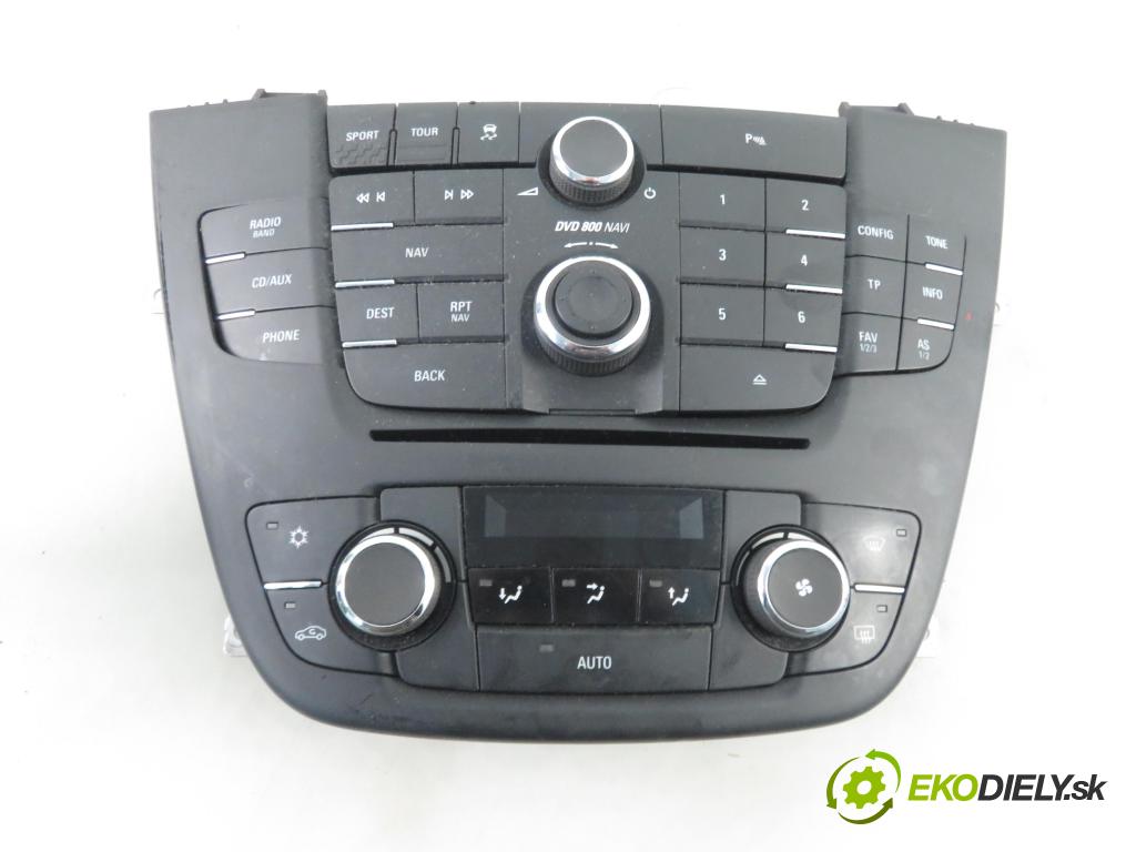 OPEL INSIGNIA A sedan (G09) SEDAN 2008 118,00 2.0 CDTI 160 - A 20 DTH 1956,00 Panel kúrenia KLIMATRONIK 13273256 ; 13273095