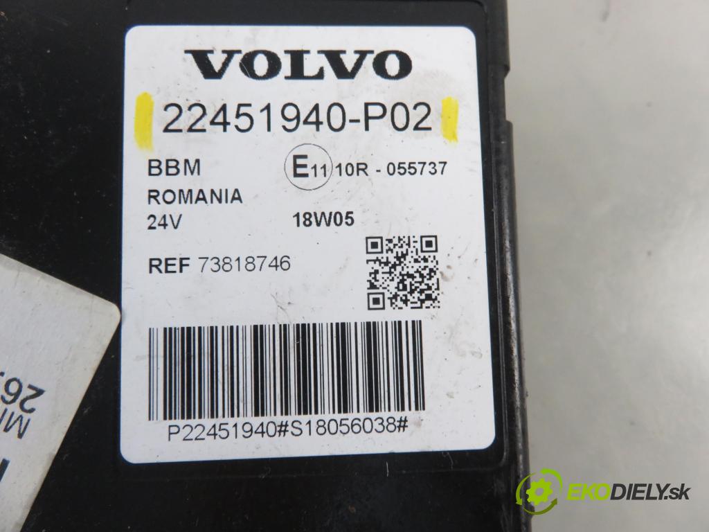VOLVO FH II CIĄGNIK SIODŁOWY 2018 375,00 500 - D13C500 12777,00 riadiaca jednotka / MODUL INNE: 22451940 ; 22451940P02