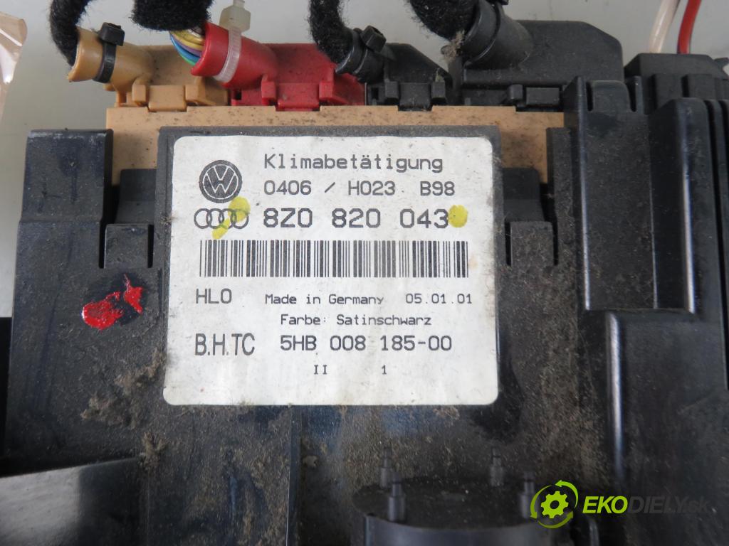 AUDI A2 (8Z0) HB 2002 55,00 1.4 TDI - AMF 1422,00 Panel kúrenia KLIMATRONIK 8Z0820043 ; 5HB008185