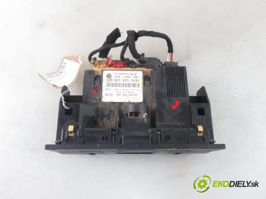 AUDI A2 (8Z0) HB 2002 55,00 1.4 TDI - AMF 1422,00 Panel kúrenia KLIMATRONIK 8Z0820043 ; 5HB008185