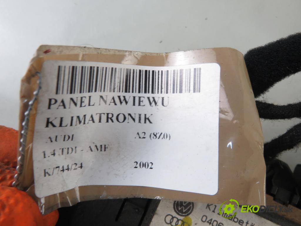 AUDI A2 (8Z0) HB 2002 55,00 1.4 TDI - AMF 1422,00 Panel kúrenia KLIMATRONIK 8Z0820043 ; 5HB008185