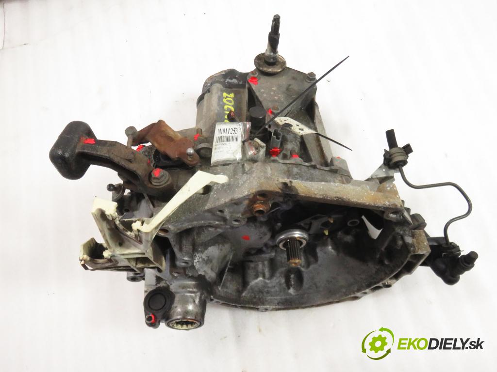 PEUGEOT 307 (3A/C) HB 2002 81,00 1.6 - NFU (TU5JP4) 1587,00 Prevodovka MANUALNA 20CN20