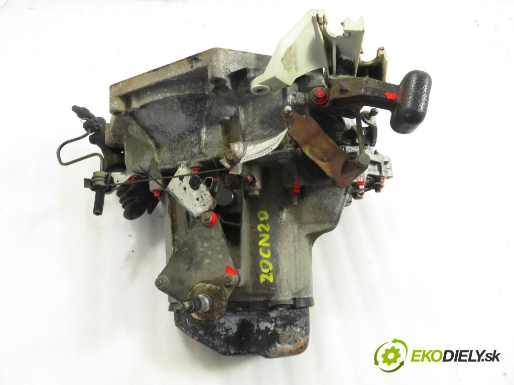 PEUGEOT 307 (3A/C) HB 2002 81,00 1.6 - NFU (TU5JP4) 1587,00 Prevodovka MANUALNA 20CN20