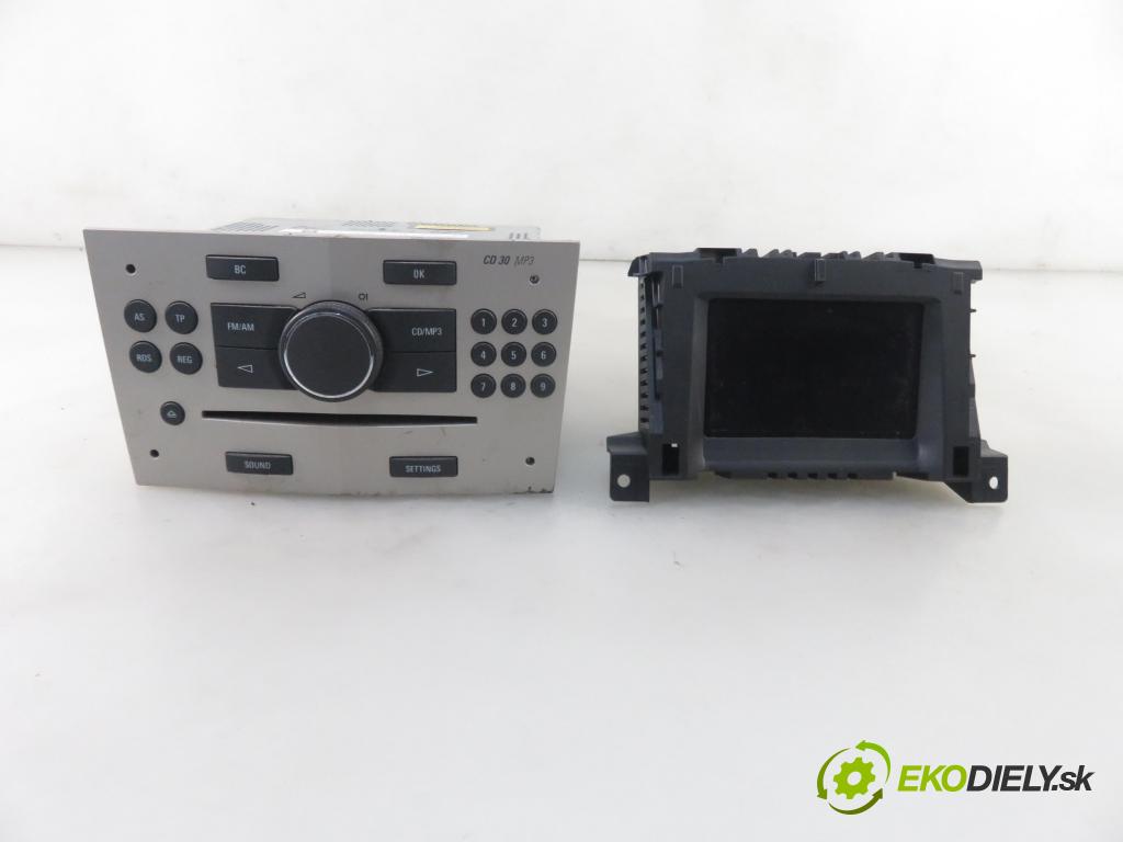 OPEL ASTRA H (A04) HB 2007 66,00 1.4 - Z 14 XEP 1364,00 RADIO CD 13255553 ; 13275085AY