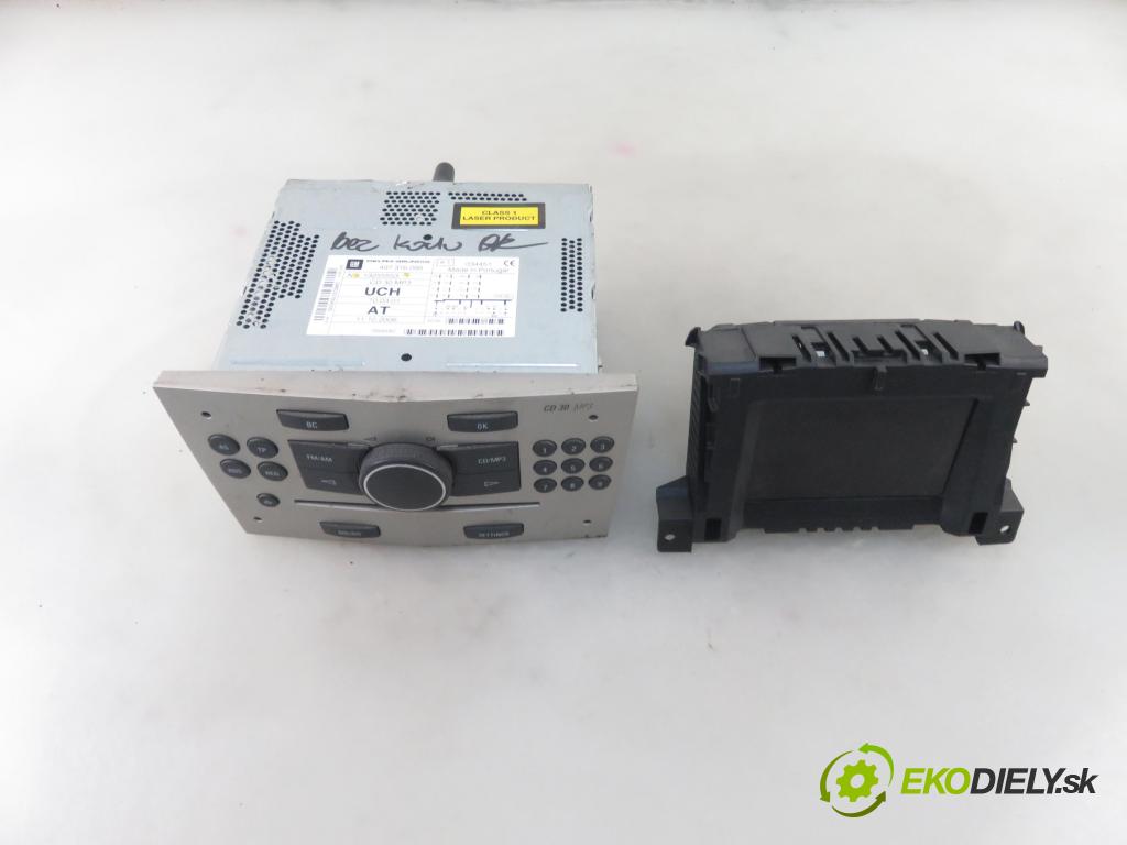 OPEL ASTRA H (A04) HB 2007 66,00 1.4 - Z 14 XEP 1364,00 RADIO CD 13255553 ; 13275085AY