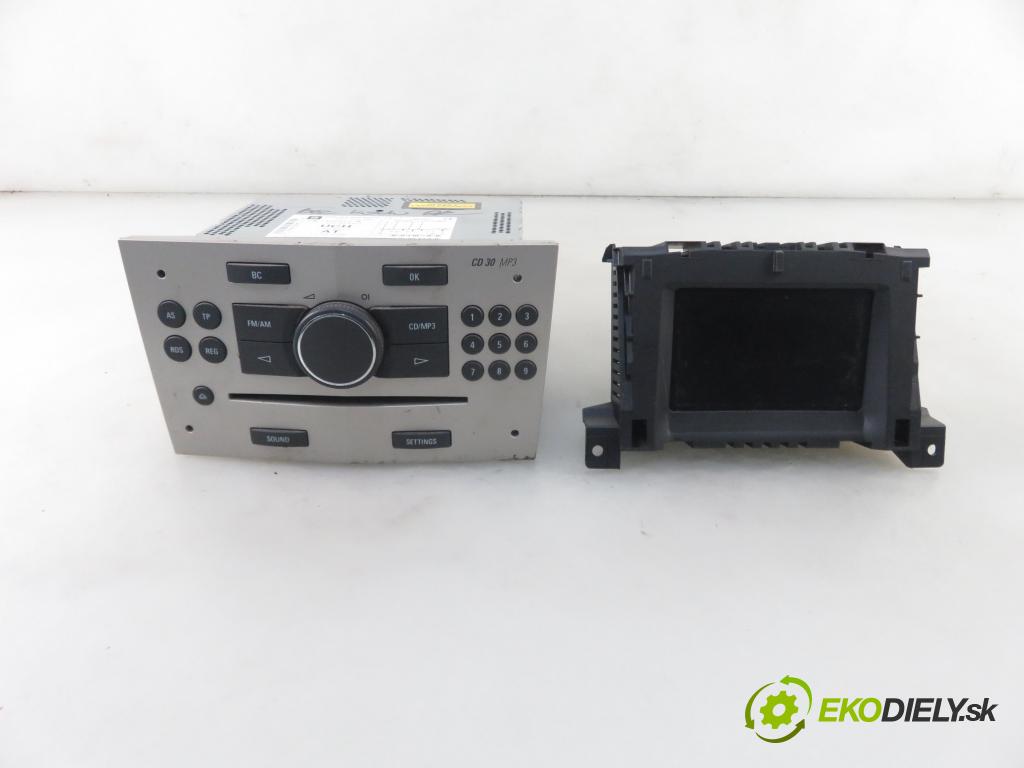 OPEL ASTRA H (A04) HB 2007 66,00 1.4 - Z 14 XEP 1364,00 RADIO CD 13255553 ; 13275085AY