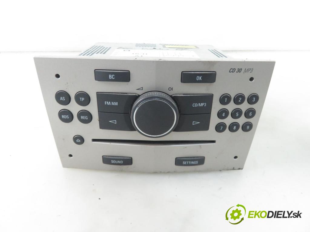 OPEL ASTRA H (A04) HB 2007 66,00 1.4 - Z 14 XEP 1364,00 RADIO CD 13255553 ; 13275085AY