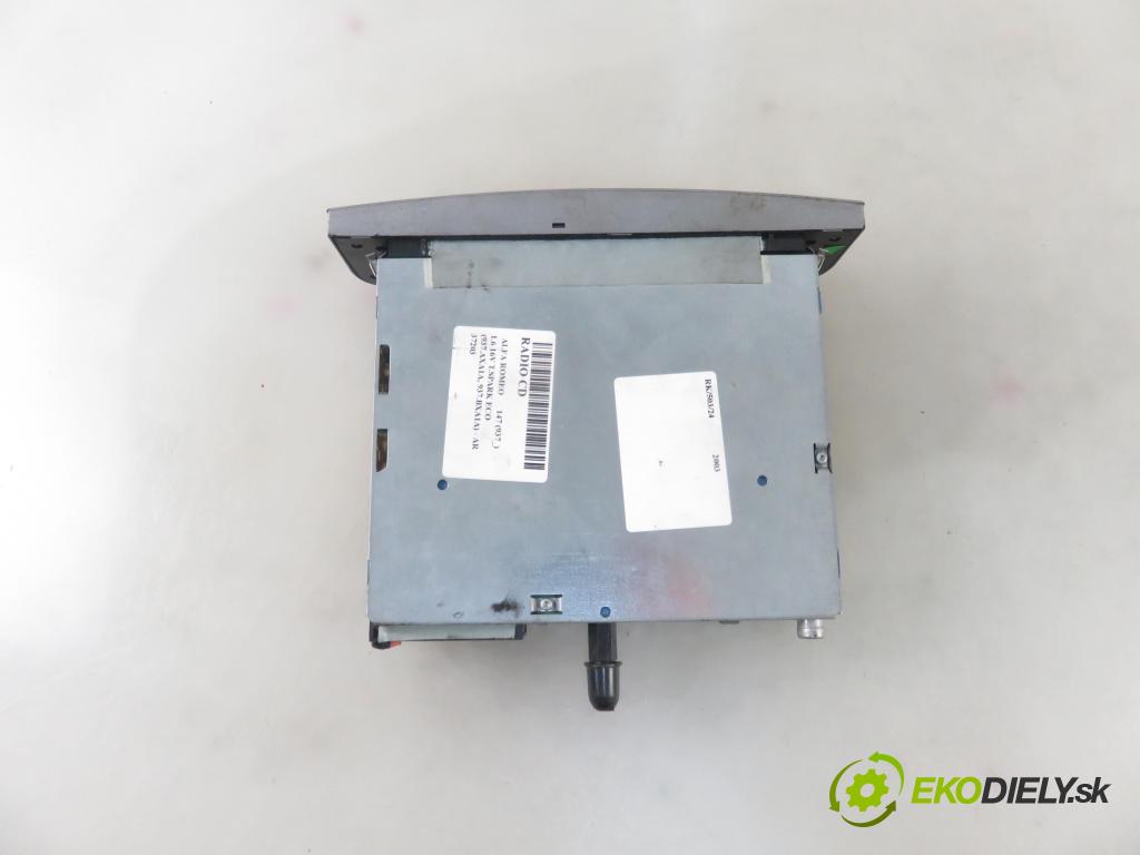 ALFA ROMEO 147 (937_) HB 2003 77,00 1.6 16V T.SPARK ECO 105 - AR 37203 1598,00 RADIO CD