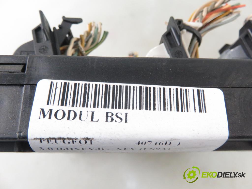 PEUGEOT 407 (6D_) SEDAN 2006 155,00 3.0 V6 (6DXFVJ) 211 -  XFV (ES9A) 2946,00 MODUL BSI 9655708480 ; S120104600L