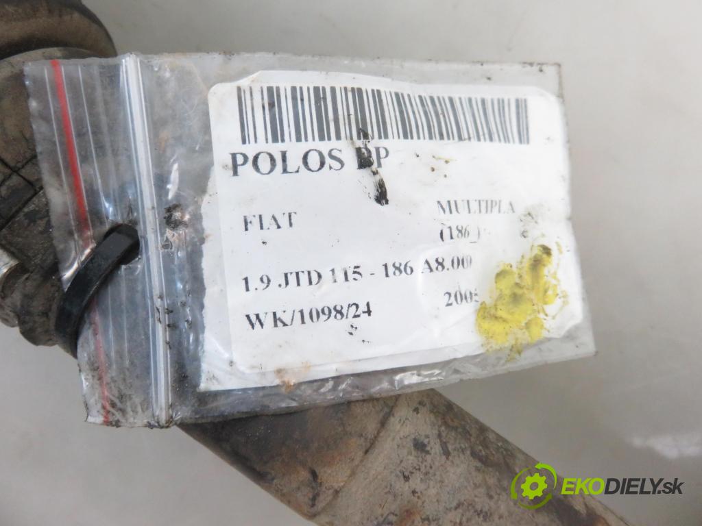 FIAT MULTIPLA (186_) MINIVAN 2005 85,00 1.9 JTD 115 - 186 A8.000 1910,00 Poloos PP