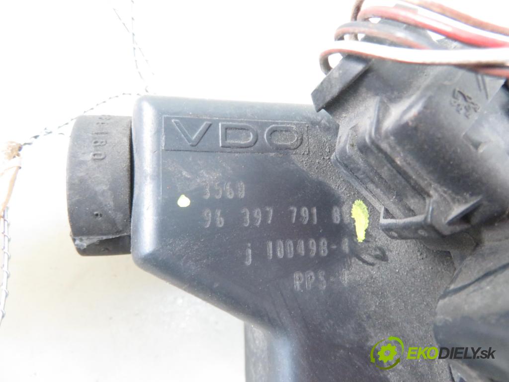 PEUGEOT 307 (3A/C) HB 2002 81,00 1.6 - NFU (TU5JP4) 1587,00 Potenciometer plynu 9639779180 (Pedále)