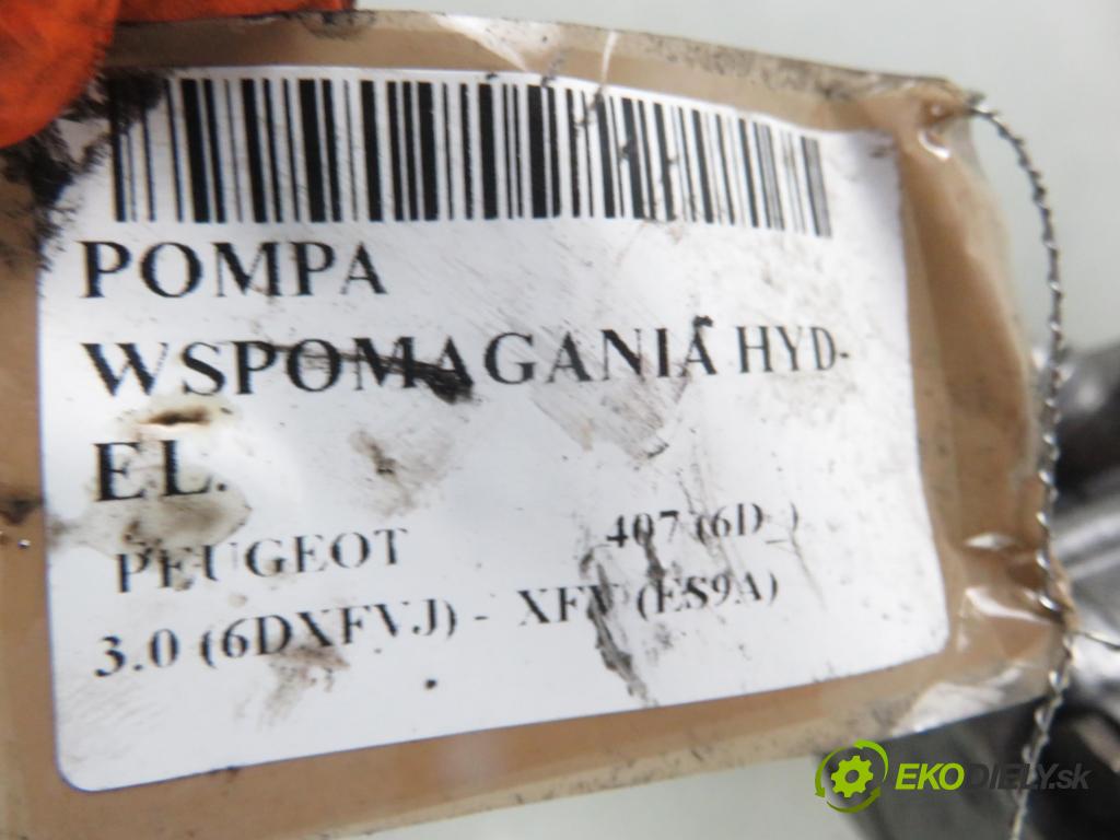 PEUGEOT 407 (6D_) SEDAN 2006 155,00 3.0 V6 (6DXFVJ) 211 - XFV (ES9A) 2946,00 Pumpa servočerpadlo 9649079580 ; 7692955192 (Servočerpadlá, pumpy riadenia)