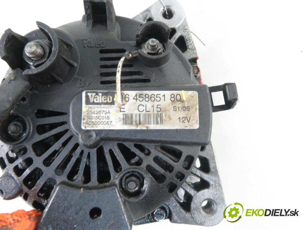 PEUGEOT 407 (6D_) SEDAN 2006 155,00 3.0 V6 (6DXFVJ) 211 - XFV (ES9A) 2946,00 Alternátor 9645865180 ; 2542679A (Alternátory)