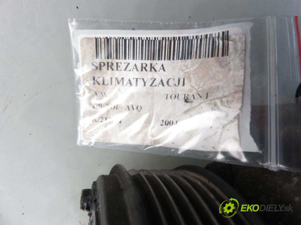 VW TOURAN (1T1, 1T2) MINIVAN 2004 74,00 1.9 TDI PD 100 - AVQ 1896,00 KOMPRESOR: klimatizace 1K0820803G (Kompresory)