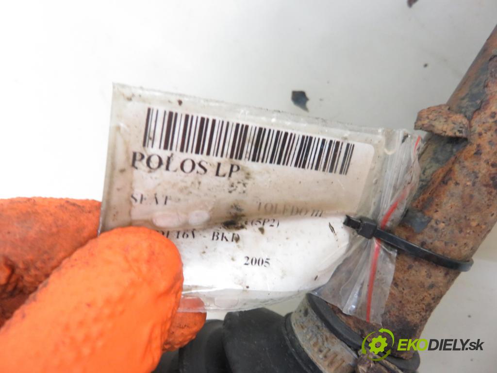 SEAT TOLEDO III (5P2) MINIVAN 2005 103,00 2.0 TDI 16V - BKD 1968,00 Poloos LP