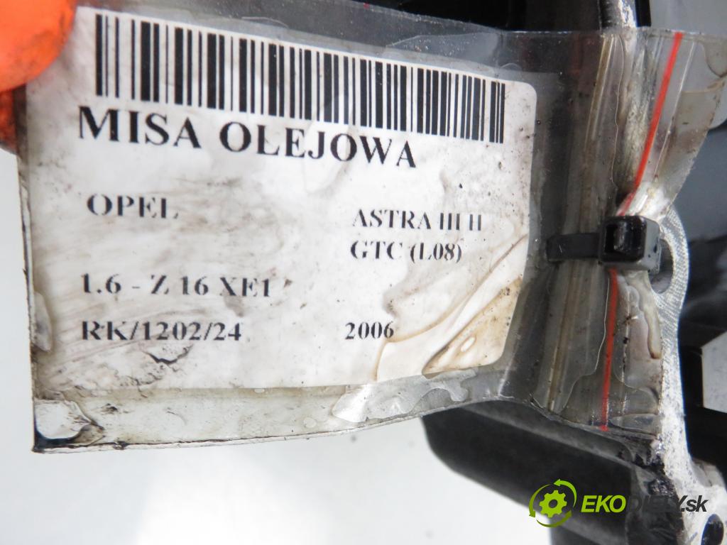 OPEL ASTRA H GTC (L08) HB 2006 77,00 1.6 - Z 16 XE1 1598,00 vana olejová 55353306 ; 55355007 ; 55355595 (Olejové vany)