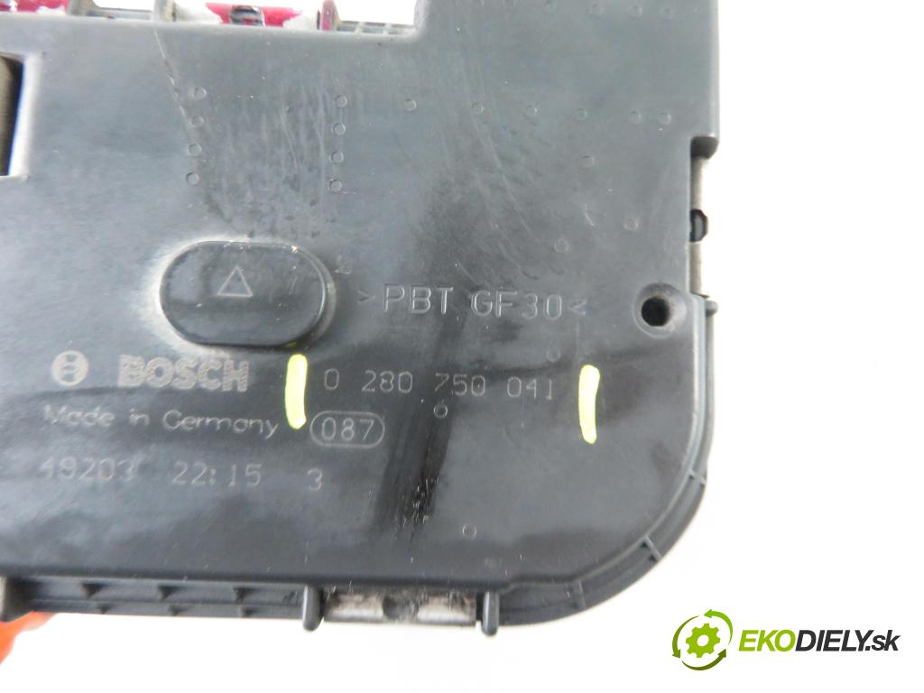 PEUGEOT 407 (6D_) SEDAN 2006 155,00 3.0 V6 (6DXFVJ) 211 - XFV (ES9A) 2946,00 Škrtiaca klapka 0280750041 (Škrtiace klapky)