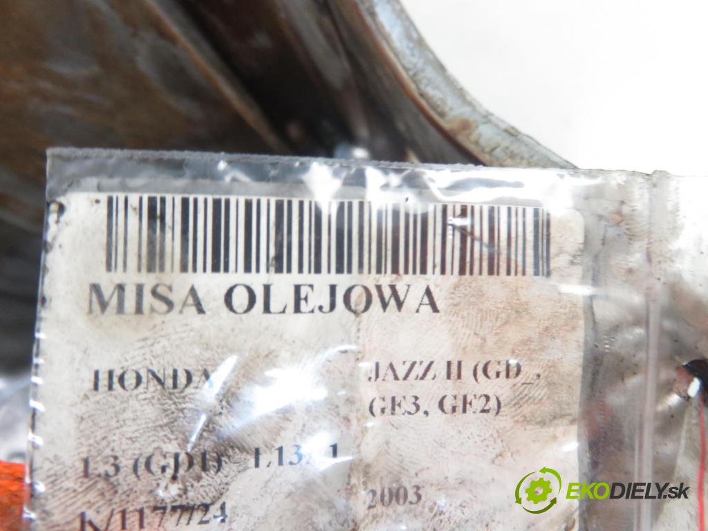 HONDA JAZZ II (GD_, GE3, GE2) HB 2003 61,00 1.3 (GD1) - L13A1 1339,00 Vaňa olejová  (Olejové vane)