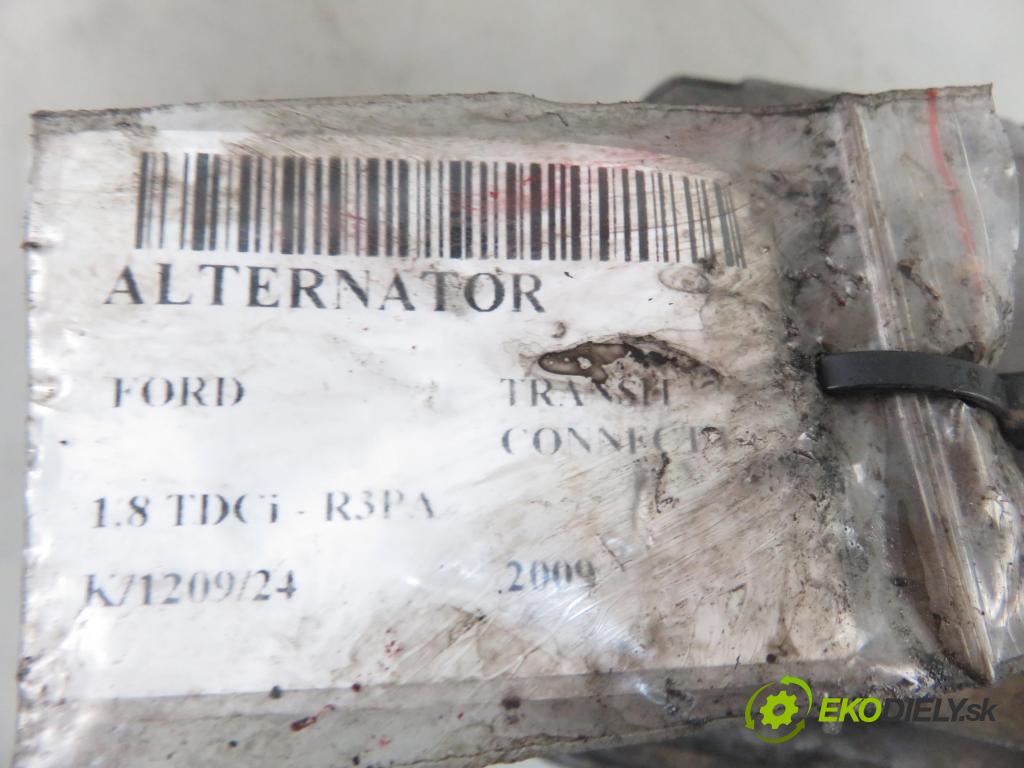 FORD TRANSIT CONNECT (P65_, P70_, P80_) FURGON 2009 66,00 1.8 TDCi - R3PA 1753,00 Alternátor A9012 (Alternátory)