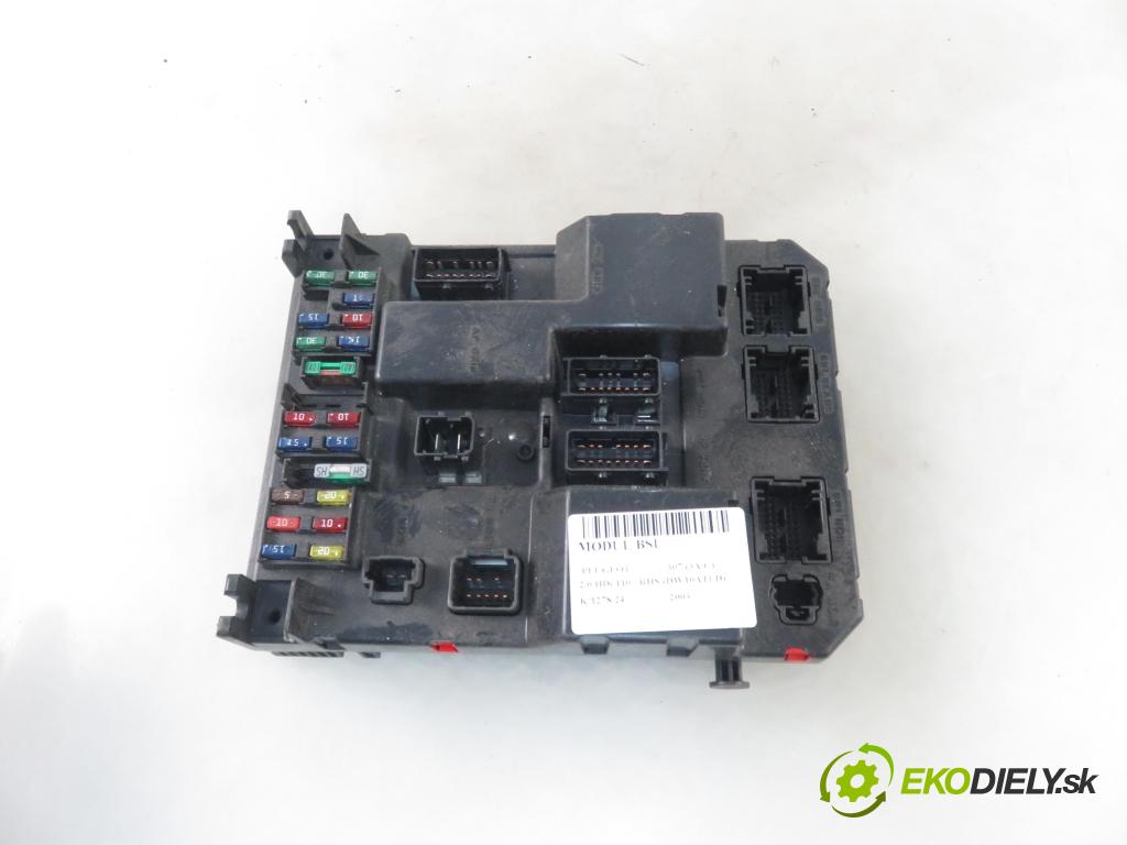 PEUGEOT 307 (3A/C) HB 2003 79,00 2.0 HDi 110 - RHS 1997,00 MODUL BSI 9651197680A ; 9651196980A