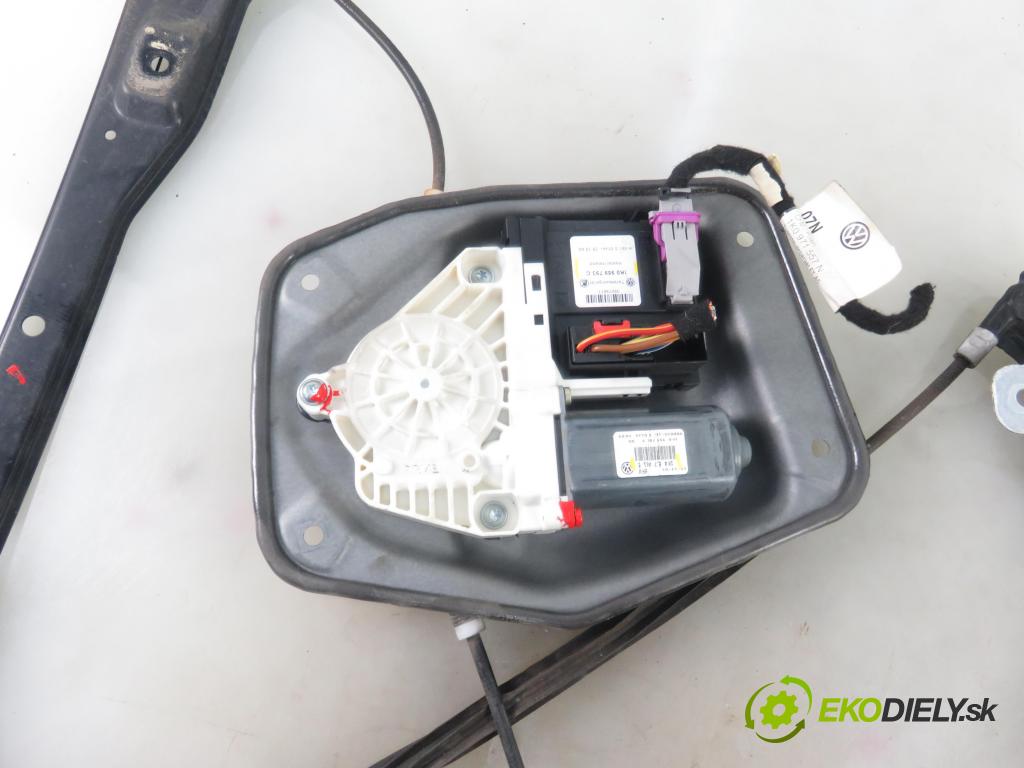 VW GOLF V (1K1) HB 2004 85,00 1.6 FSI - BAG 1598,00 Mechanizmus okien 1K0959793C ; 1K4837401E