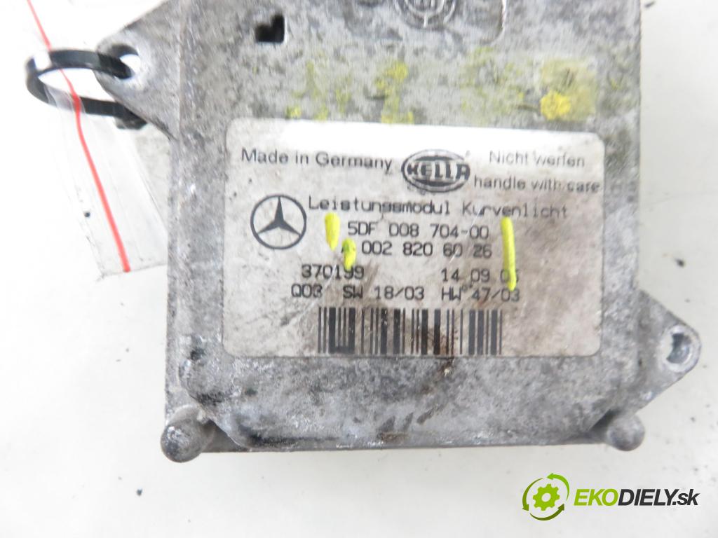 MERCEDES-BENZ KLASA E T-Model (S211) KOMBI 2005 165,00 E 320 T CDI  V6 4-matic (211.289) 224 - OM 642.920 2987,00 Menič xenonová 0028206026 ; 5DF00870400