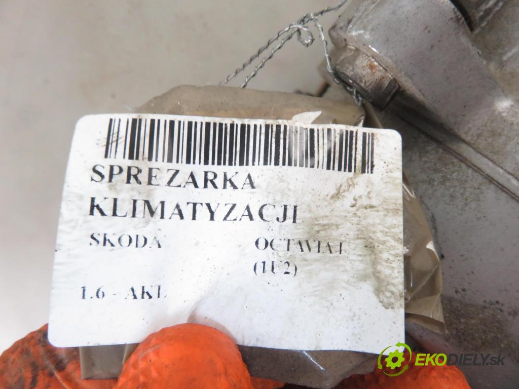 SKODA OCTAVIA I (1U2) LIFTBACK 1998 74,00 1.6 - AKL 1595,00 KOMPRESOR: klimatizace 1J0820803A (Kompresory)