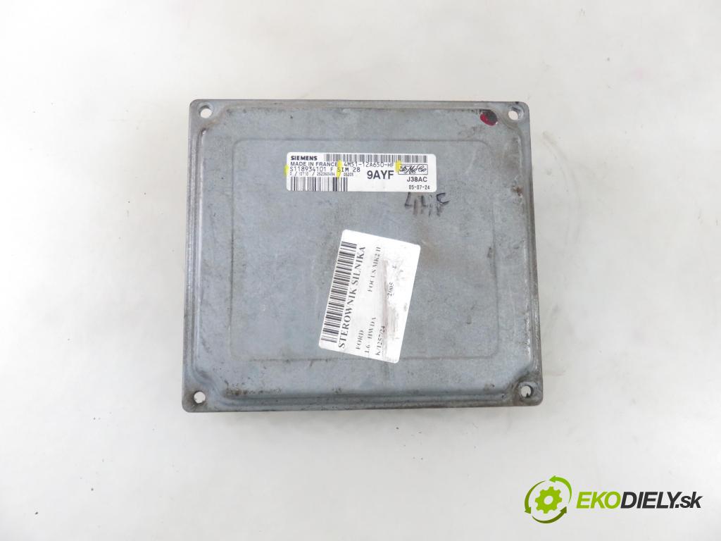 FORD FOCUS II (DA_, HCP) HB 2005 74,00 1.6 - HWDA 1596,00 řídící jednotka motora 4M5112A650HF ; S118934101F