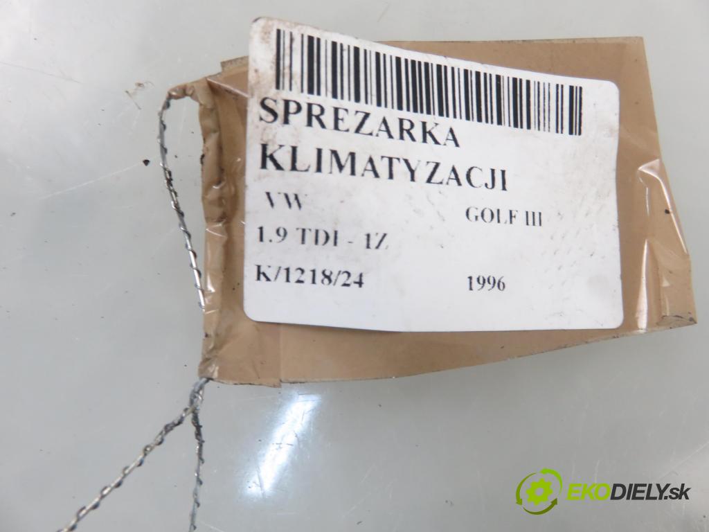 VW GOLF III (1H1) HB 1996 66,00 1.9 TDI 90 - 1Z 1896,00 KOMPRESOR: klimatizace  (Kompresory)