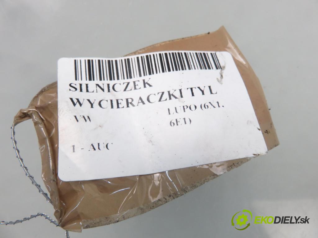 VW LUPO (6X1, 6E1) HB 2000 37,00 1 - AUC 999,00 motorek stěrače ZADNÍ: 6X0955711F
