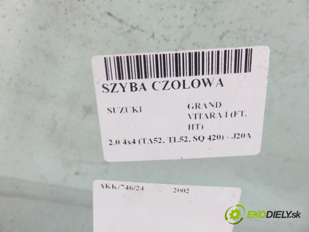 SUZUKI GRAND VITARA I (FT, HT) TERENOWY 2002 94,00 2.0 4x4 128 - J20A 1995,00 okno PŘEDNÍ