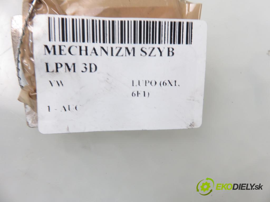 VW LUPO (6X1, 6E1) HB 2000 37,00 1 - AUC 999,00 mechanismus oken LPM 3D 6X0837401F