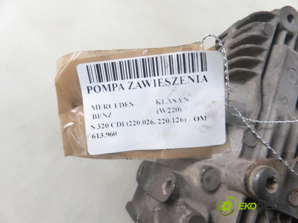MERCEDES-BENZ KLASA S (W220) SEDAN 2001 145,00 S 320 CDI 197 - OM 613.960 3222,00 Pumpa nápravy EBLV0010D