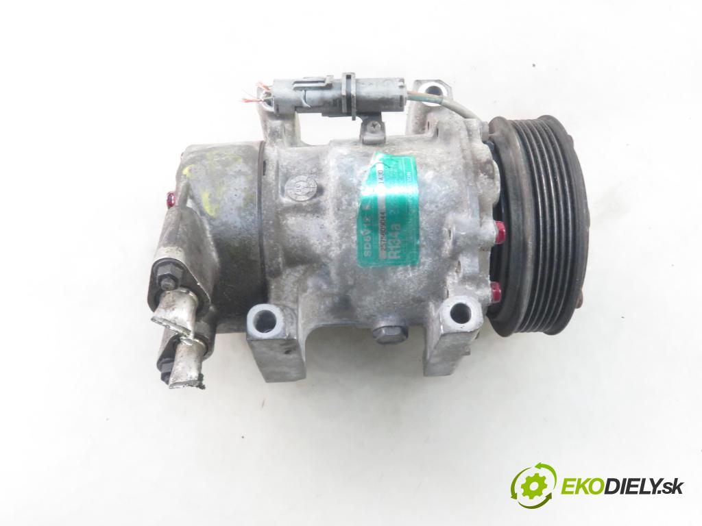 PEUGEOT 307 (3A/C) HB 2002 81,00 1.6 - NFU (TU5JP4) 1587,00 KOMPRESOR: klimatizace  (Kompresory)