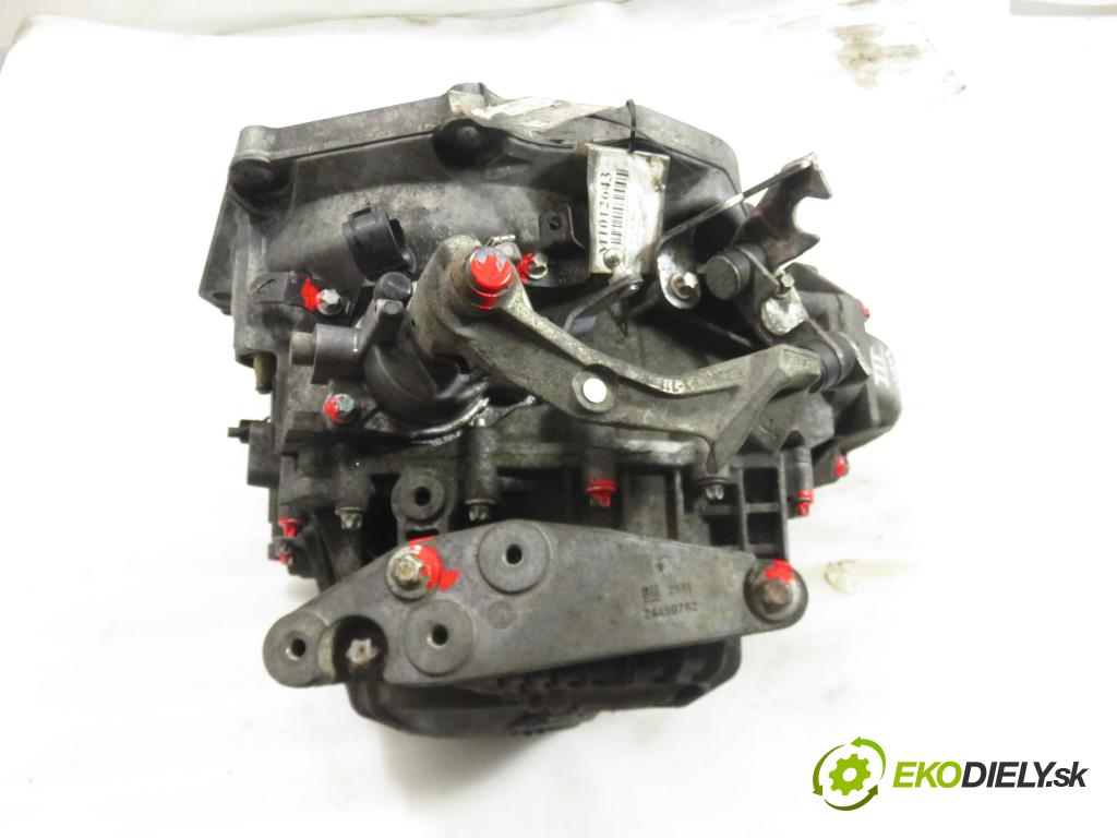 OPEL ASTRA H (A04) HB 2004 125,00 2.0 Turbo - Z 20 LEL 1998,00 Prevodovka manuálne na ČASTI: M320F