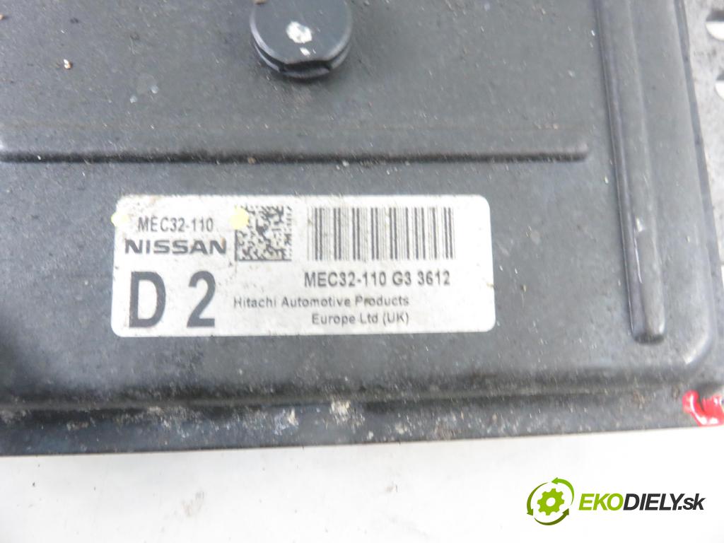 NISSAN MICRA III (K12) HB 2003 59,00 1.2 16V 80 - CG12DE 1240,00 řídící jednotka motora MEC32110
